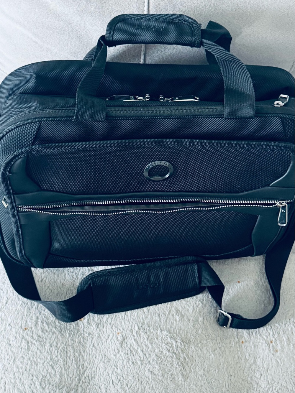 else Black Professional Laptop Briefcase with Shoulder Strap - Picture 1 of 6